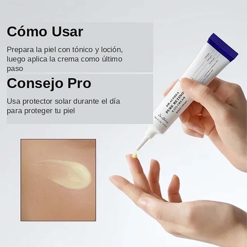 PURE RETINOL 0.15% CREAM DE DR. ALTHEA (CREMA PARA FIRMEZA Y ELASTICIDAD)